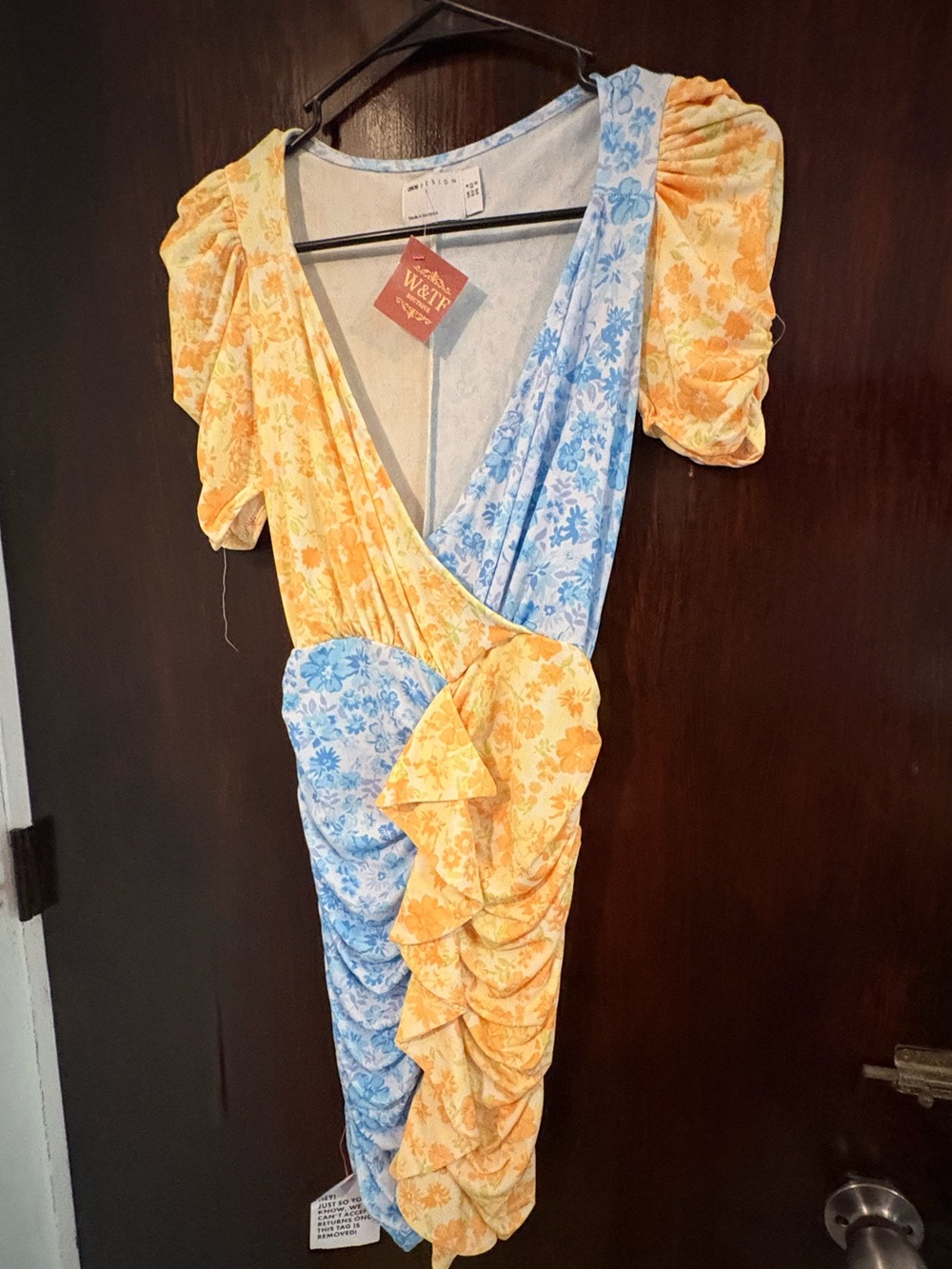Bundle 3 for $25. NWT ASOS Vintage Inspired Floral Ruffled Mini Dress. Size 0.